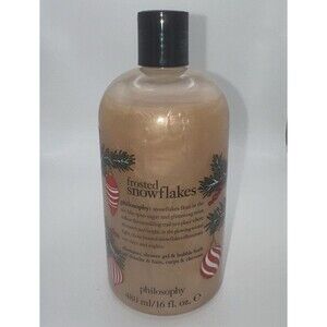 Philosophy Frosted Snowflakes Shampoo, Shower Gel & Bubble Bath 480 mL